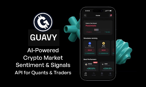 Guavy: AI-powered crypto market sentiment and signals, an API for quants and traders
